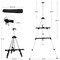 Art Easel Stand for Painting and Sign - RRFTOK Aluminum 66 Inch Metal Tripod Adjustable Portable Easels for Display - Canvas Stand for Table Top Floor Drawing for Artists Adult Holder or Teen & Organizer Storage Tote Bag